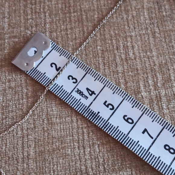 Gold Plated 925 Silver Delicate Necklace - Picture 7 of 10